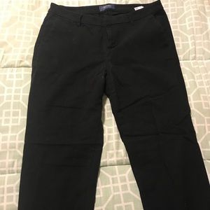 Old Navy Black Crop Slacks